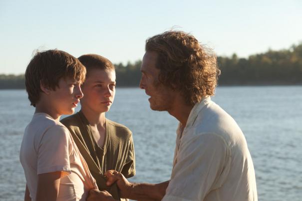 Matthew McConaughey explains to his protégés that the secret to getting chicks is taking off your shirt.