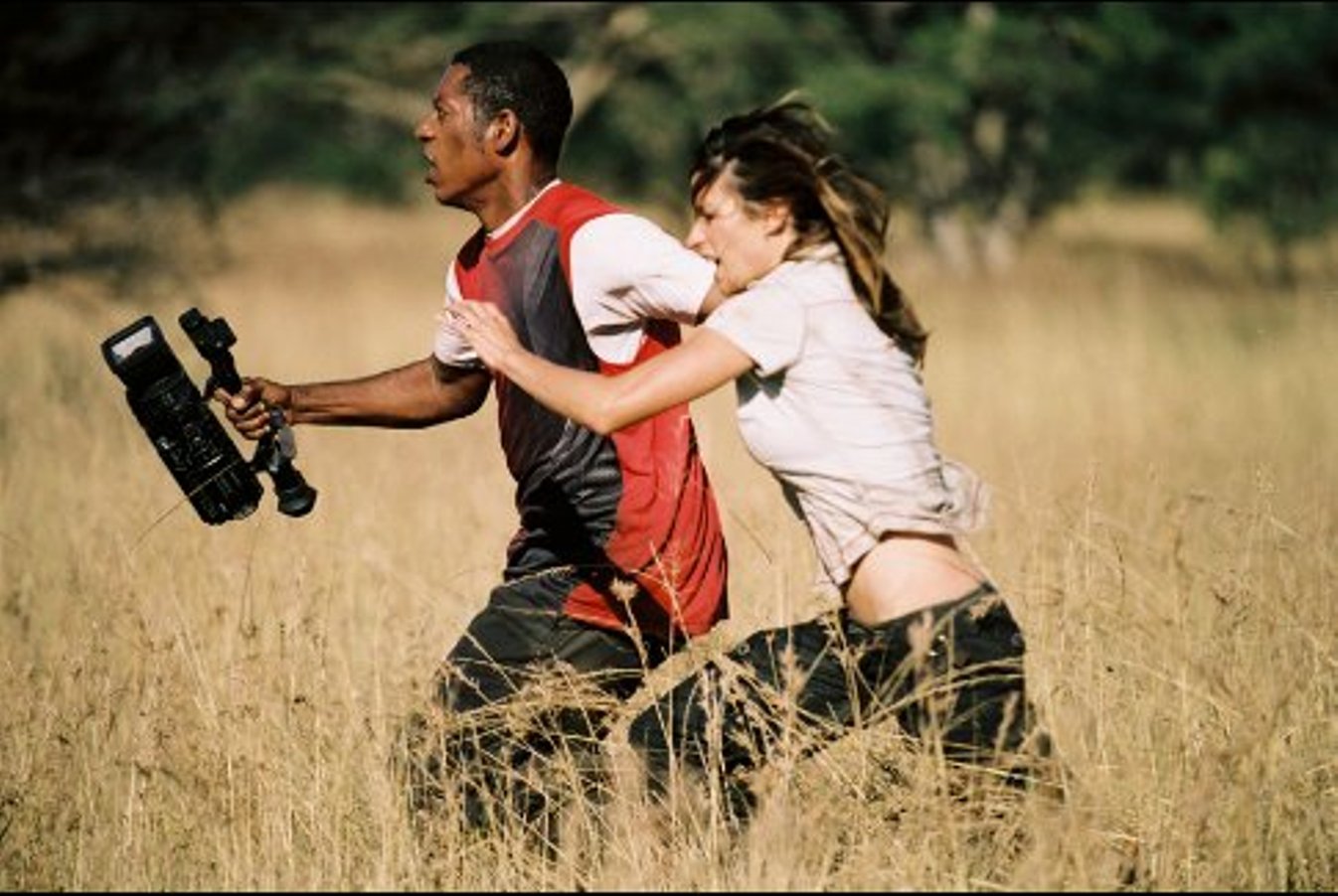 Orlando Jones and Brooke Langton were hoping this would be a lot more like Chariots of Fire than it turned out to be.
